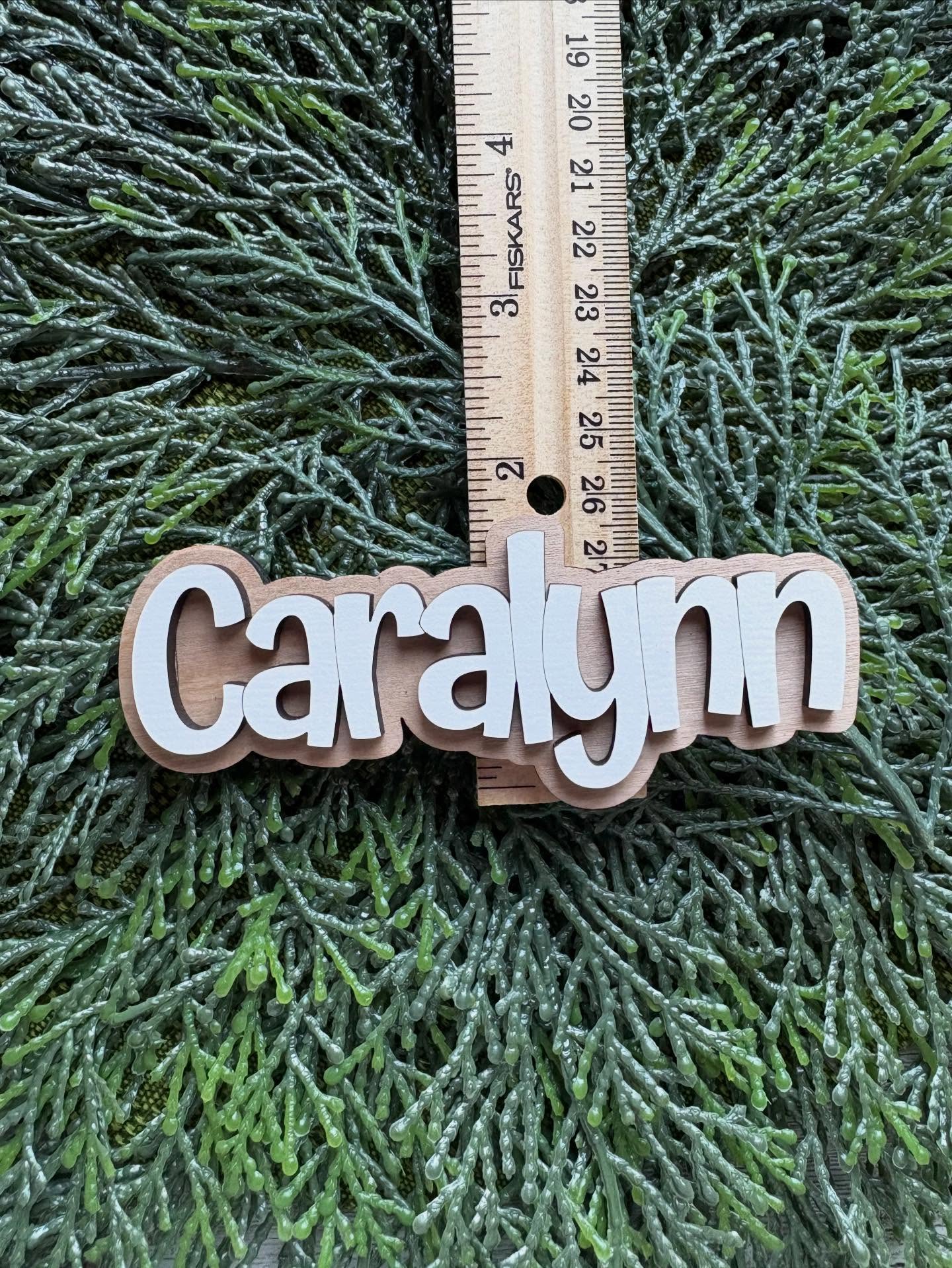 Magnetic Name Personalized