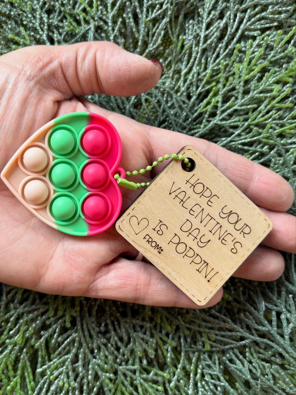 Valentine's Day Cards - Qty 31 + up $1.50ea - Pop It toy